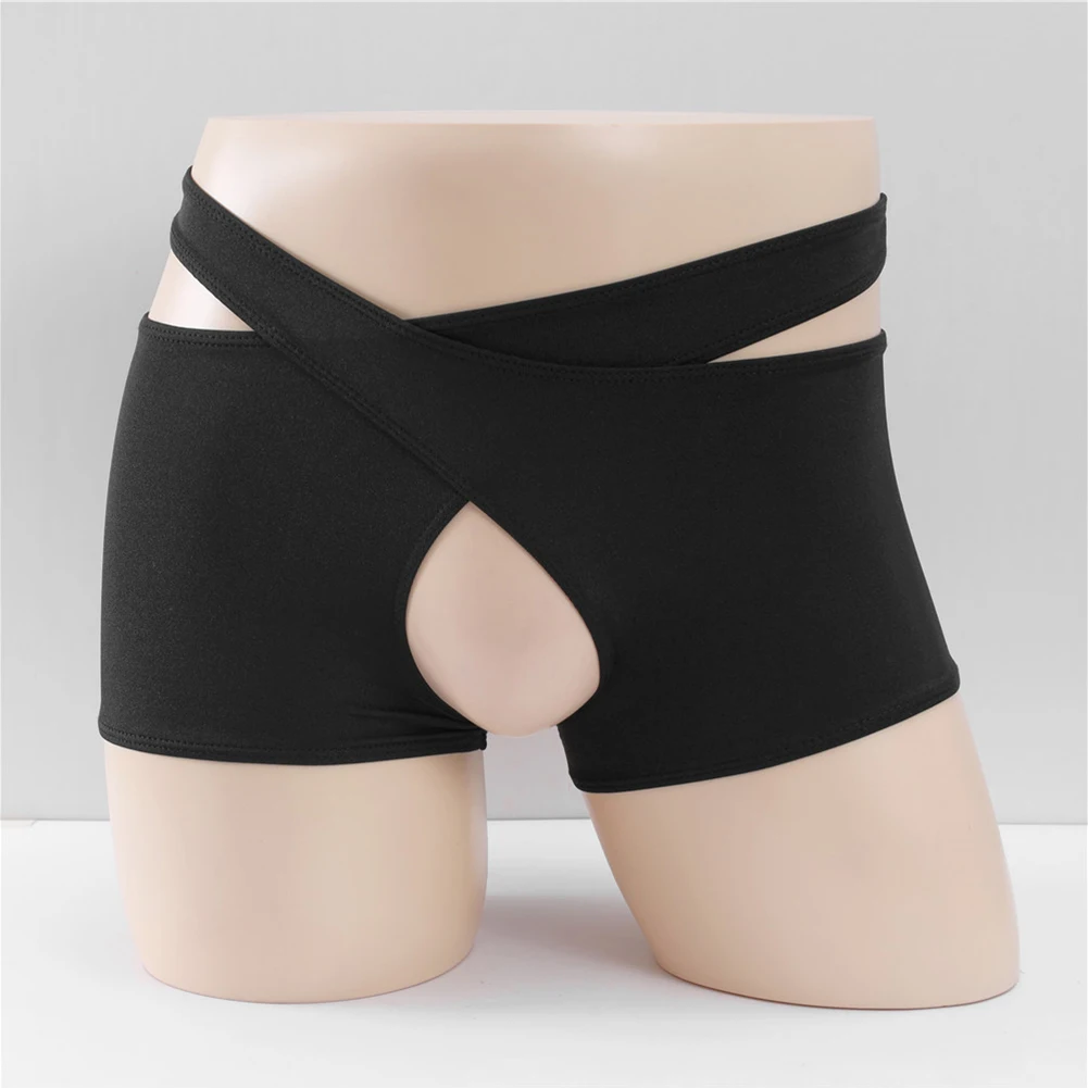 Men Crotchless Panties Cotton Open Back Boxer Shorts Hollow Underpants Briefs Lingerie Jockstrap Men Underwear String Bikini
Men Crotchless Panties Cotton Open Back Boxer Shorts Hollow Underpants Briefs Lingerie Jockstrap Men Underwear String Bikini