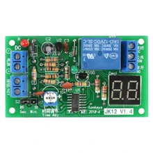 Timer Relay Module, 12V LED Display Timer Delay Relay ON/Off Switch Module Adjustable Timer Switch Module
Timer Relay Module, 12V LED Display Timer Delay Relay ON/Off Switch Module Adjustable Timer Switch Module