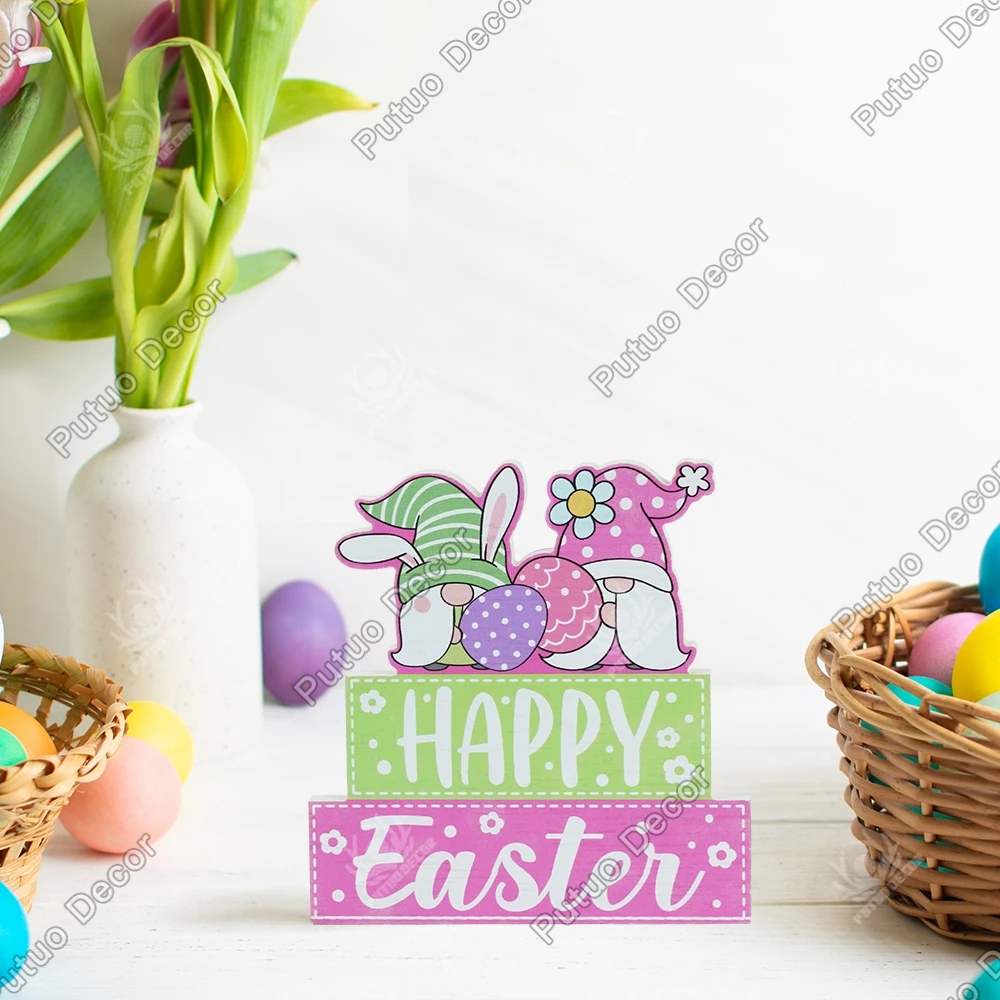 Putuo Decor 1pc Wooden Sign Table Decor ,Easter Eggs Gnome, Desktop Decoration for Home Farmhouse Living Room Cafe, Easter Gifts
Putuo Decor 1pc Wooden Sign Table Decor ,Easter Eggs Gnome, Desktop Decoration for Home Farmhouse Living Room Cafe, Easter Gifts