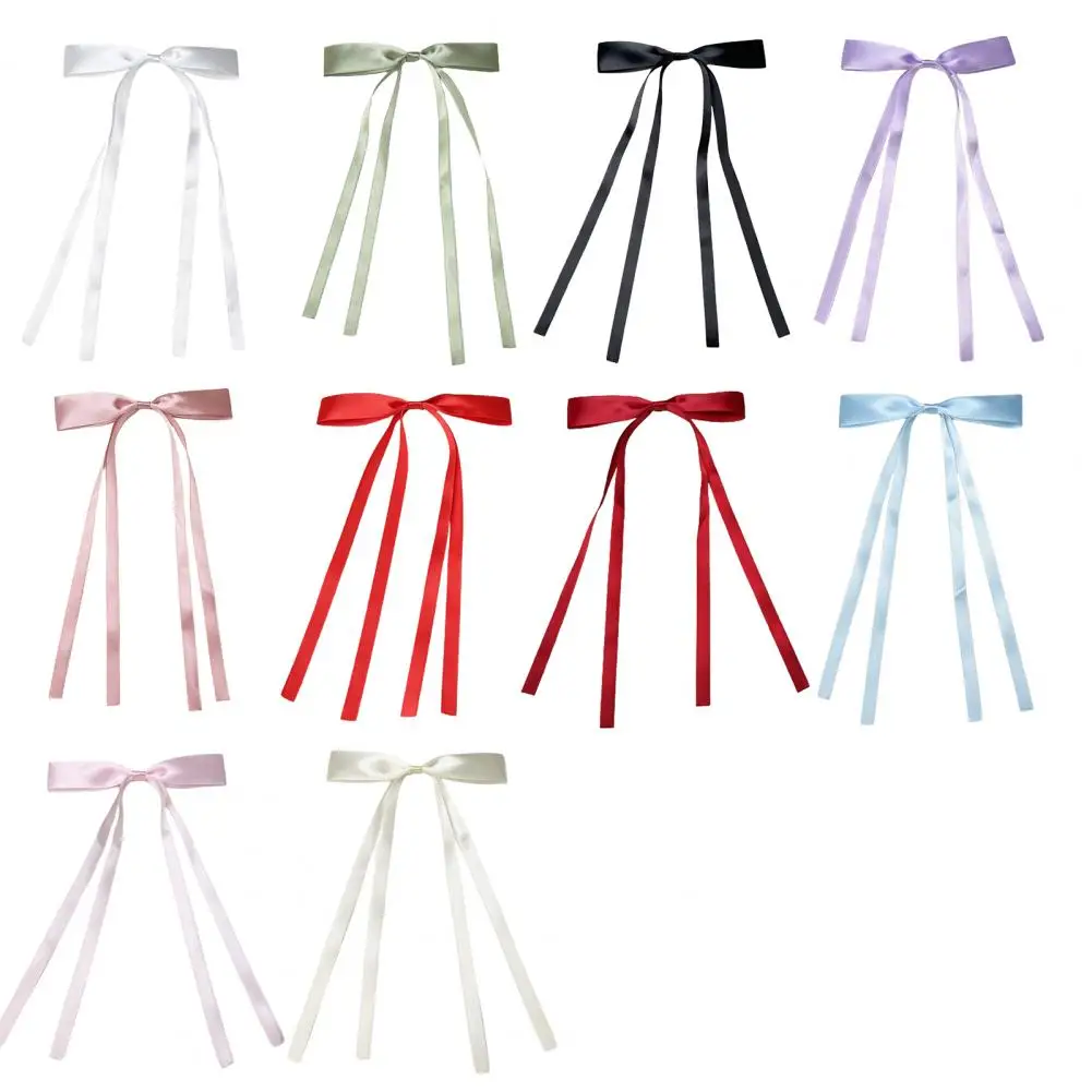 Long-lasting Bows for Long Hair Elegant Hair Bow Clips Charming Accessories for Girls Women Multicolor Ribbons for Hairstyles
Long-lasting Bows for Long Hair Elegant Hair Bow Clips Charming Accessories for Girls Women Multicolor Ribbons for Hairstyles