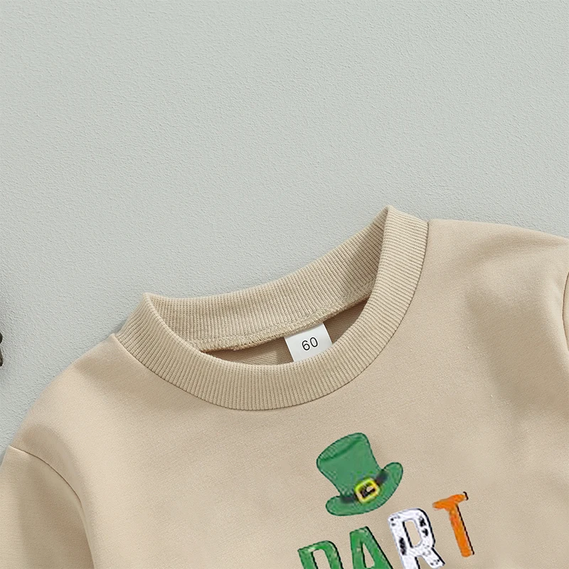 Baby Girls Boys Sweatshirts Rompers Ireland Festival Clothes Top Hat Letter Clover Print Long Sleeve Toddler Spring Bodysuits
Baby Girls Boys Sweatshirts Rompers Ireland Festival Clothes Top Hat Letter Clover Print Long Sleeve Toddler Spring Bodysuits