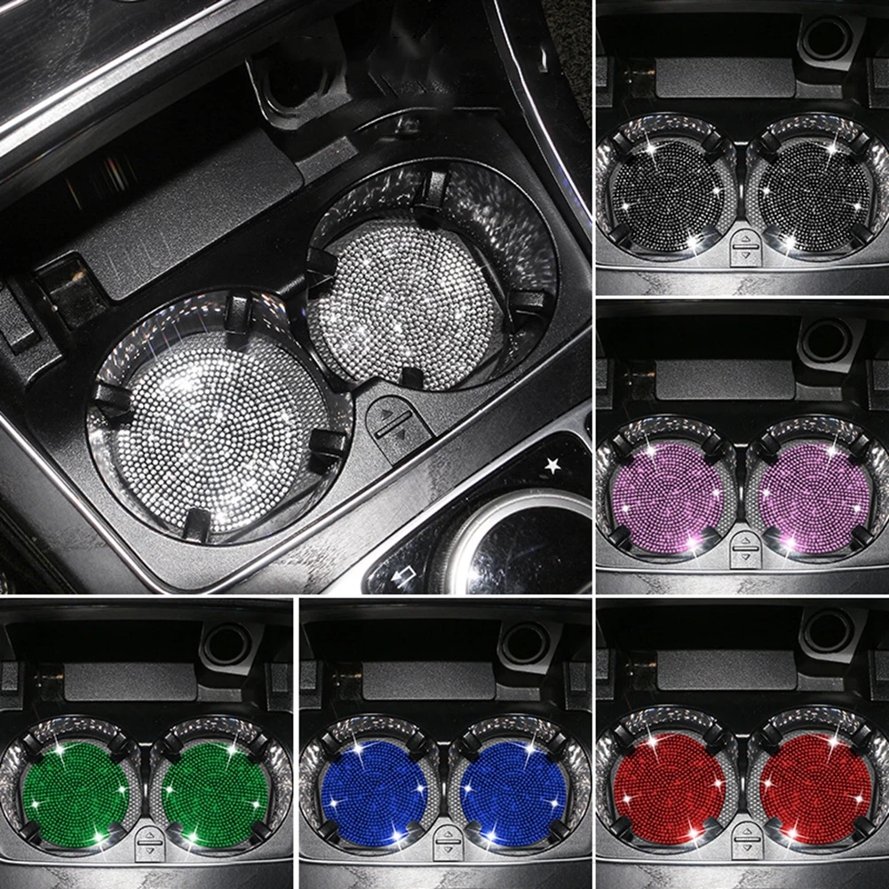 Coaster Car Cup Holder Soft Rubber Blue White 7cm/2.75inch Multicolor Black Anti-Slip LUXURY RHINESTONE DESIGN
Coaster Car Cup Holder Soft Rubber Blue White 7cm/2.75inch Multicolor Black Anti-Slip LUXURY RHINESTONE DESIGN