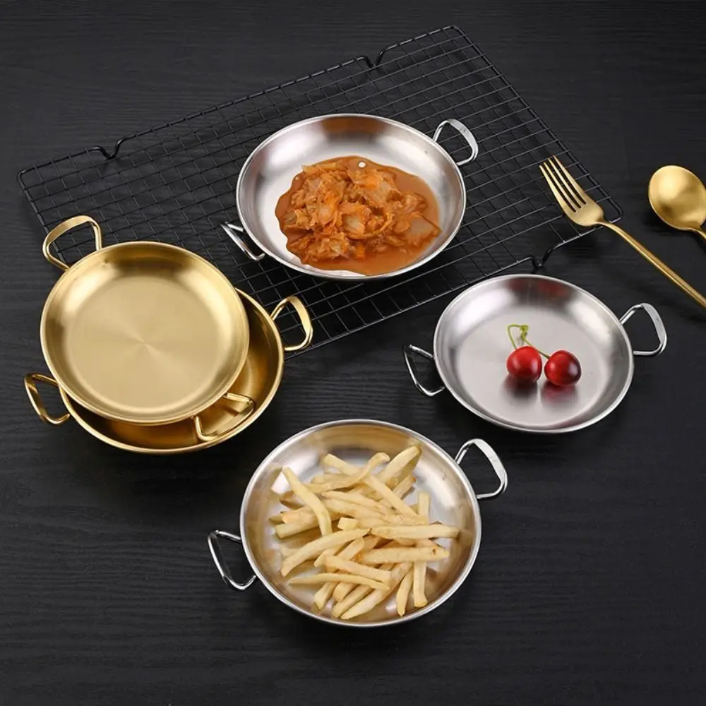 Multipurpose Stainless Steel Kitchen Supplies Tableware with Handle Home Restaurant Pan Dessert Plate Snack Tray Dishes
Multipurpose Stainless Steel Kitchen Supplies Tableware with Handle Home Restaurant Pan Dessert Plate Snack Tray Dishes