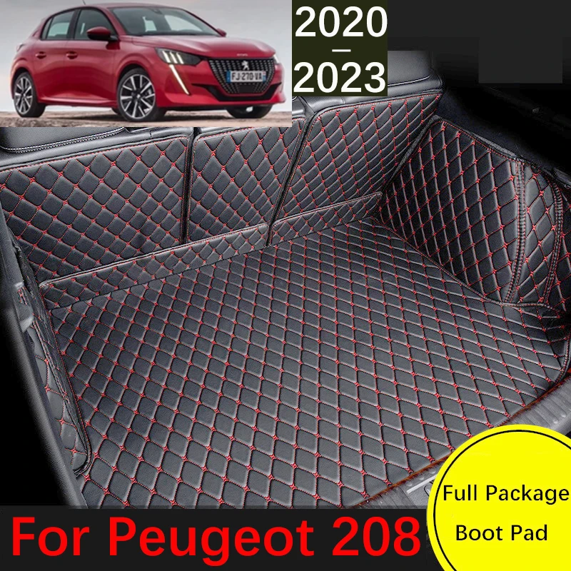 Custom Leather Car Trunk Mat For Peugeot 208 e208 GT GT Line 2020~2023 Waterproof Anti-dirty Mat Tray Carpet Mud Car Accessories
Custom Leather Car Trunk Mat For Peugeot 208 e208 GT GT Line 2020~2023 Waterproof Anti-dirty Mat Tray Carpet Mud Car Accessories