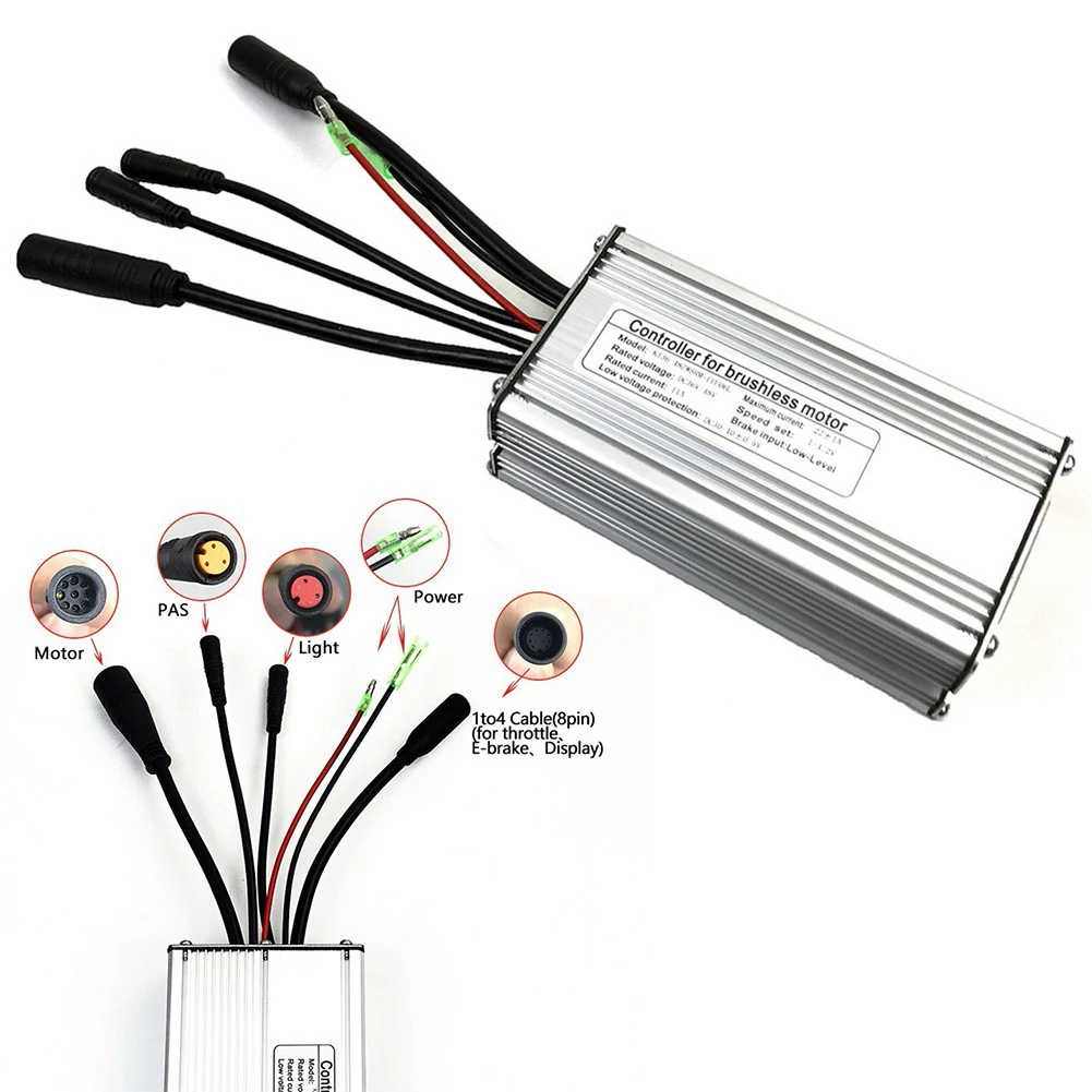 KT-22A Controller Cycling With Light Line 36/48V 500W Electric Bicycle Square Wave Controller Waterproof Connector
KT-22A Controller Cycling With Light Line 36/48V 500W Electric Bicycle Square Wave Controller Waterproof Connector