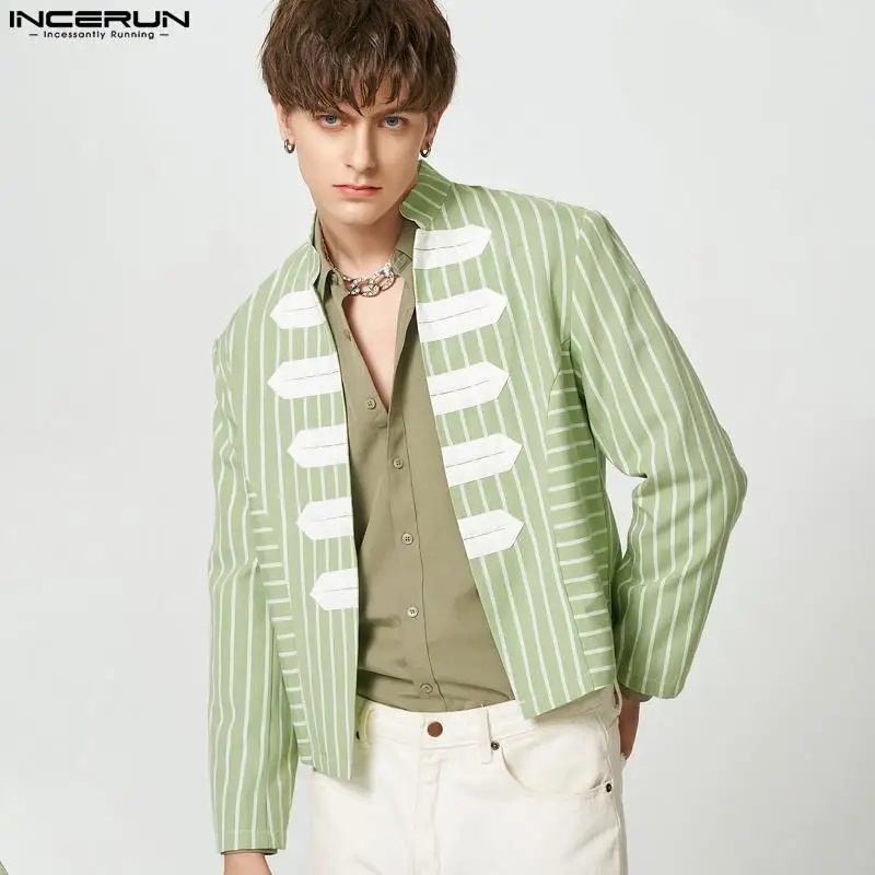 INCERUN Men Jackets Patchwork Stand Collar Long Sleeve Streetwear Open Stitch Casual Coats Men 2023 Fashion Thin Outerwear S-5XL
INCERUN Men Jackets Patchwork Stand Collar Long Sleeve Streetwear Open Stitch Casual Coats Men 2023 Fashion Thin Outerwear S-5XL