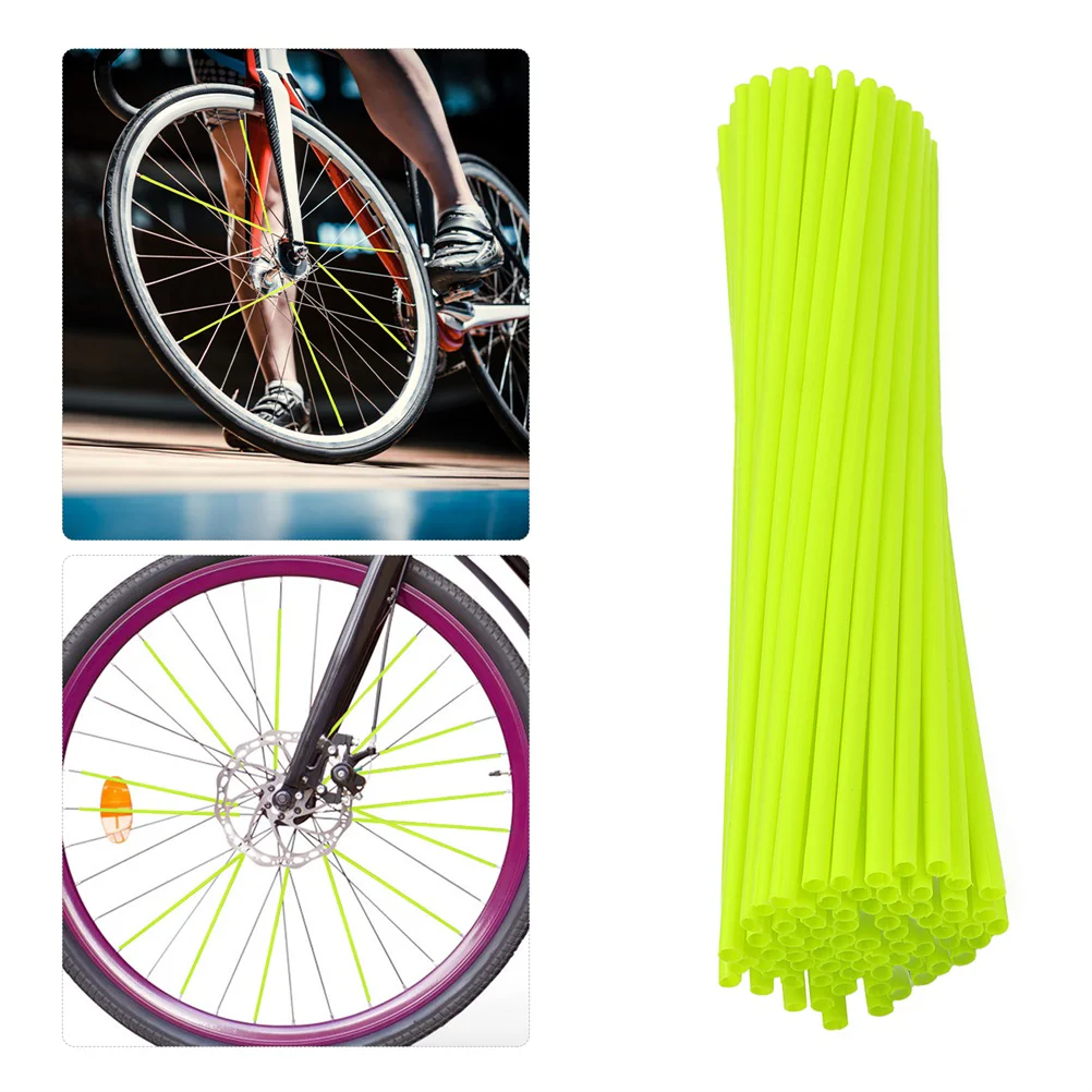 72 Pcs Coats Bicycle Spokes Motorcycle Rims Cover Wheel Covers Wraps Dirt Bike Motorbike Skin
72 Pcs Coats Bicycle Spokes Motorcycle Rims Cover Wheel Covers Wraps Dirt Bike Motorbike Skin