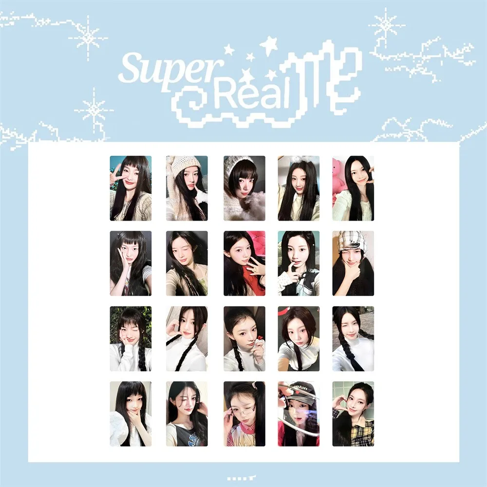 

5Pcs/Set KPOP I'LL-IT Super Real Me New Album Photocards List Moka Iroha Wonhee Cute Selfie LOMO Cards Postcards Fans Collection