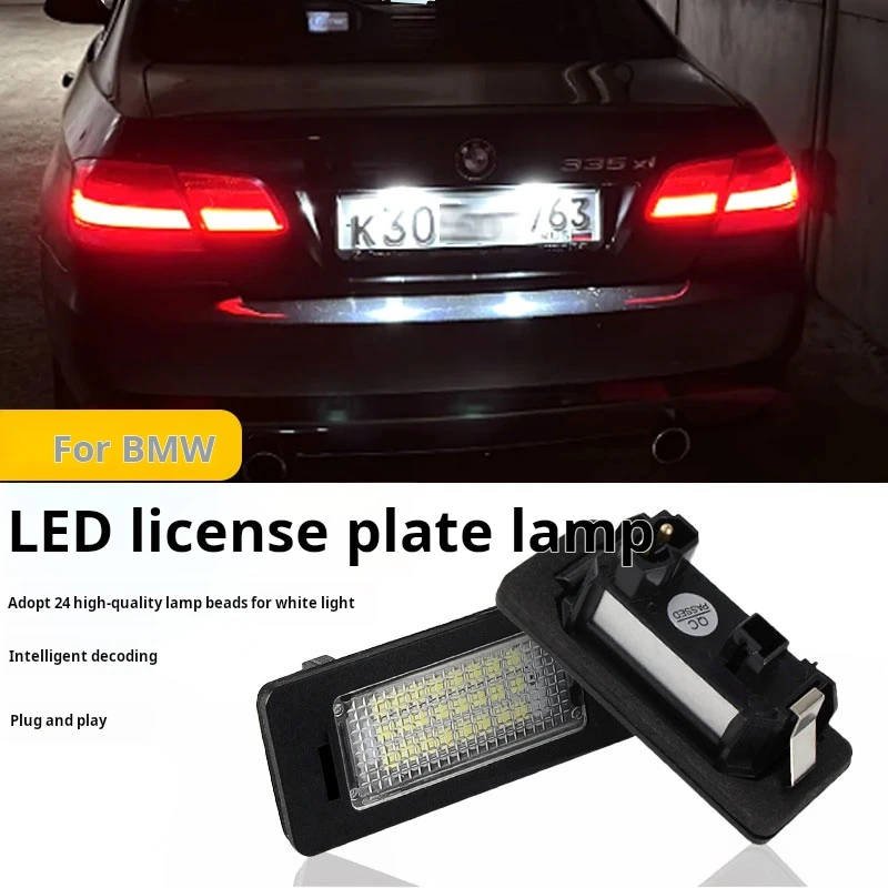 Speed-x Suitable For Bmw X6f10e60e70e82e39e90e92e93 Series Led License Plate Lamp X5x3 License Plate Lamp Modification
Speed-x Suitable For Bmw X6f10e60e70e82e39e90e92e93 Series Led License Plate Lamp X5x3 License Plate Lamp Modification