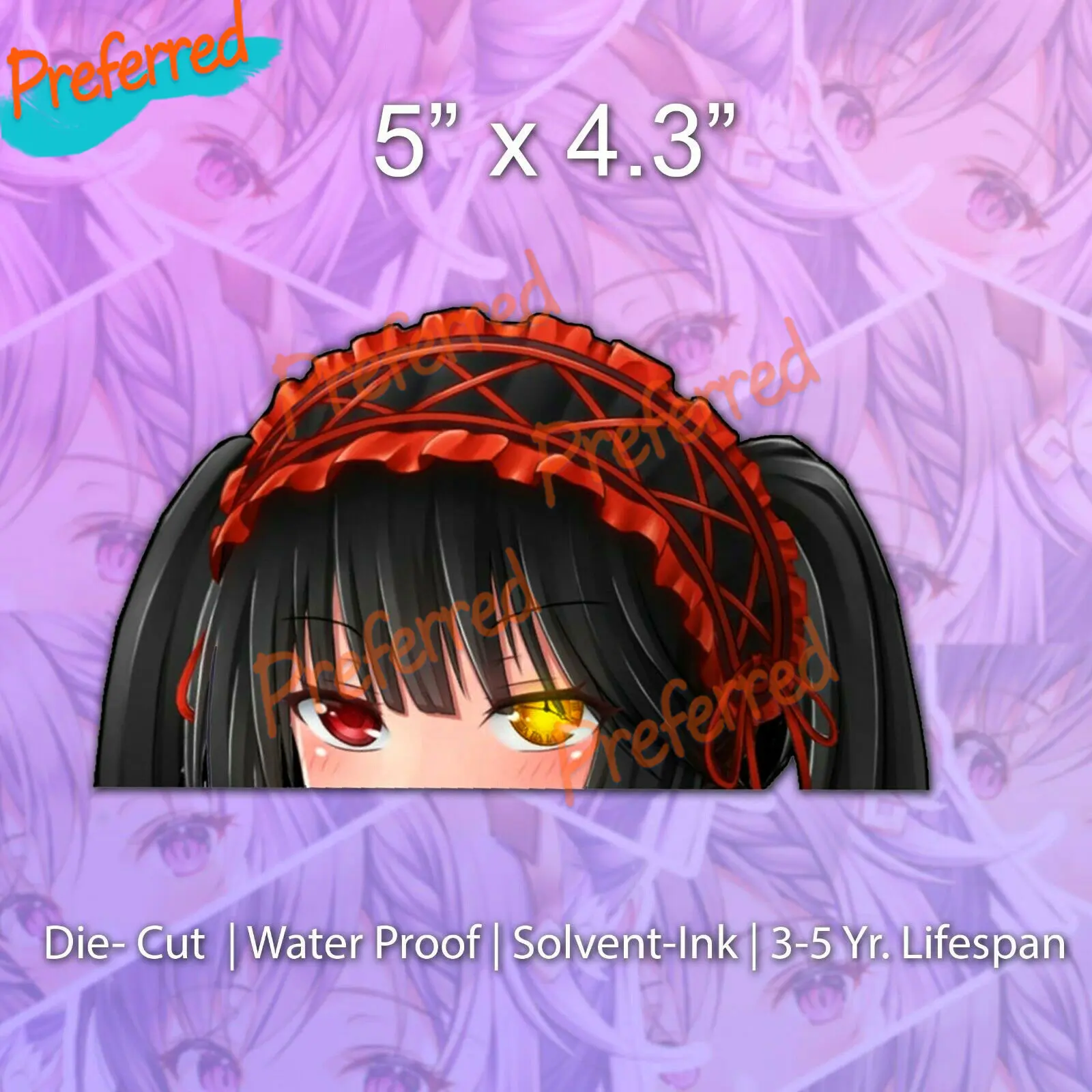 Kurumi Peeker Peeking Waifu аниме шлепающий бампер сексуальная девушка JDM задний автомобильный стикер для окна автомобиля бампер для мотоцикла
Kurumi Peeker Peeking Waifu аниме шлепающий бампер сексуальная девушка JDM задний автомобильный стикер для окна автомобиля бампер для мотоцикла