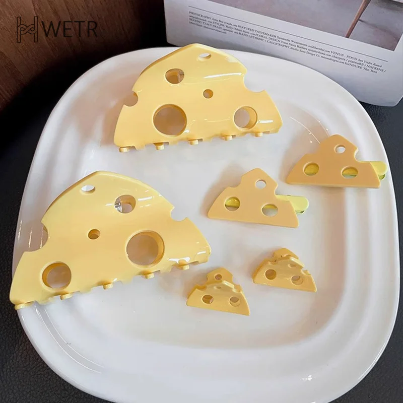 Hollow Triangle Cheese Shape Hair Claws Fashion Creative Hair Clip Funny Barrettes Hairpins For Women Ponytail Hair Accessories
Hollow Triangle Cheese Shape Hair Claws Fashion Creative Hair Clip Funny Barrettes Hairpins For Women Ponytail Hair Accessories