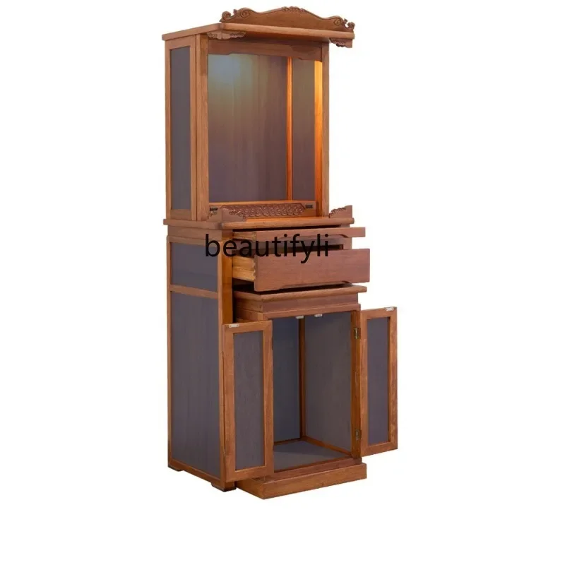 Modern Light Luxury Small Buddhist Shrine Chinese Clothes Closet Solid Wood Household Altar God of Wealth Worship Table
Modern Light Luxury Small Buddhist Shrine Chinese Clothes Closet Solid Wood Household Altar God of Wealth Worship Table