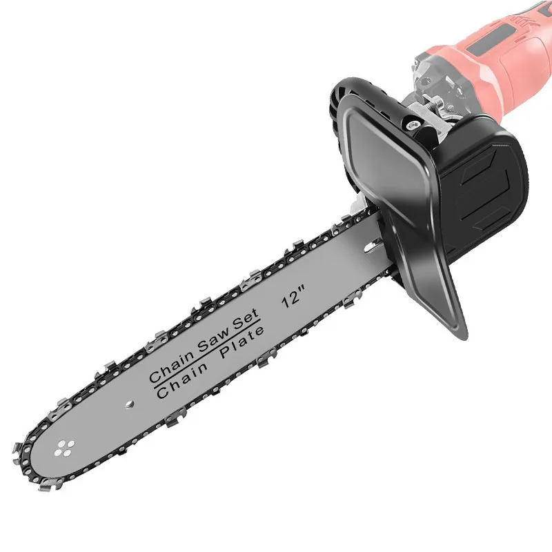 Angle Grinder Modified Chainsaw High-power Household Electricity Small Saw Firewood Hand-held Outdoor Chainsaw
Angle Grinder Modified Chainsaw High-power Household Electricity Small Saw Firewood Hand-held Outdoor Chainsaw