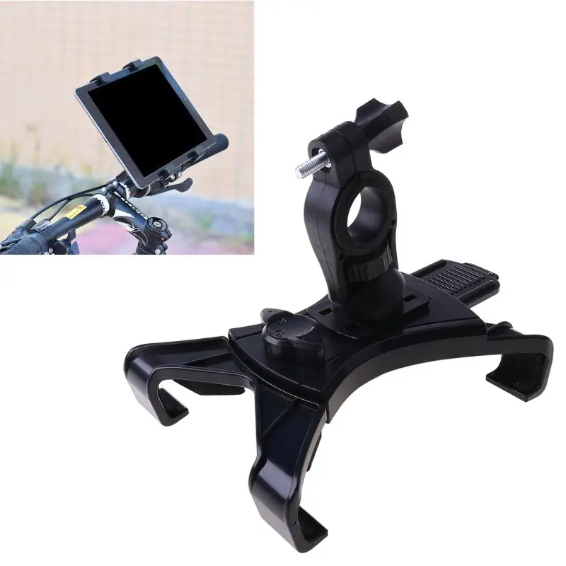 

Bike Tablet Mount, Motorcycle Bicycle Tablet Holder, Cycling Handlebar Tablet Clamp with 360 Rotation for 7-12" Tablets