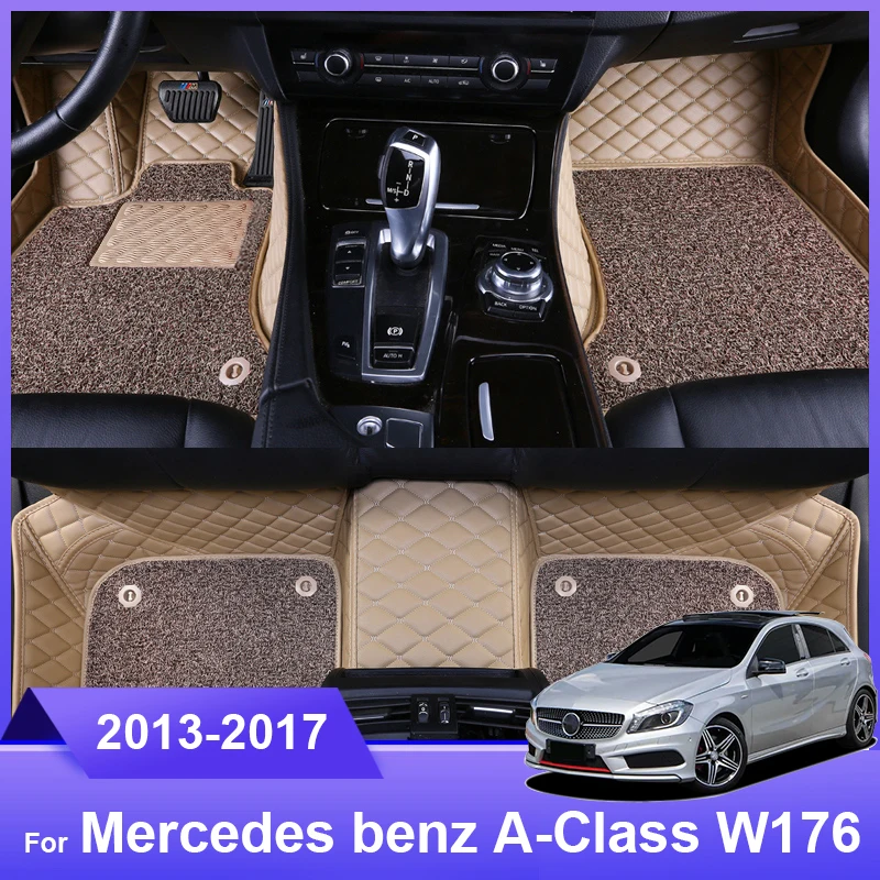 Custom Fit Car Floor Mat for Mercedes Benz A-Class W176 Accessories Interior ECO Durable Thick Carpet Customize for LHD and RHD
Custom Fit Car Floor Mat for Mercedes Benz A-Class W176 Accessories Interior ECO Durable Thick Carpet Customize for LHD and RHD