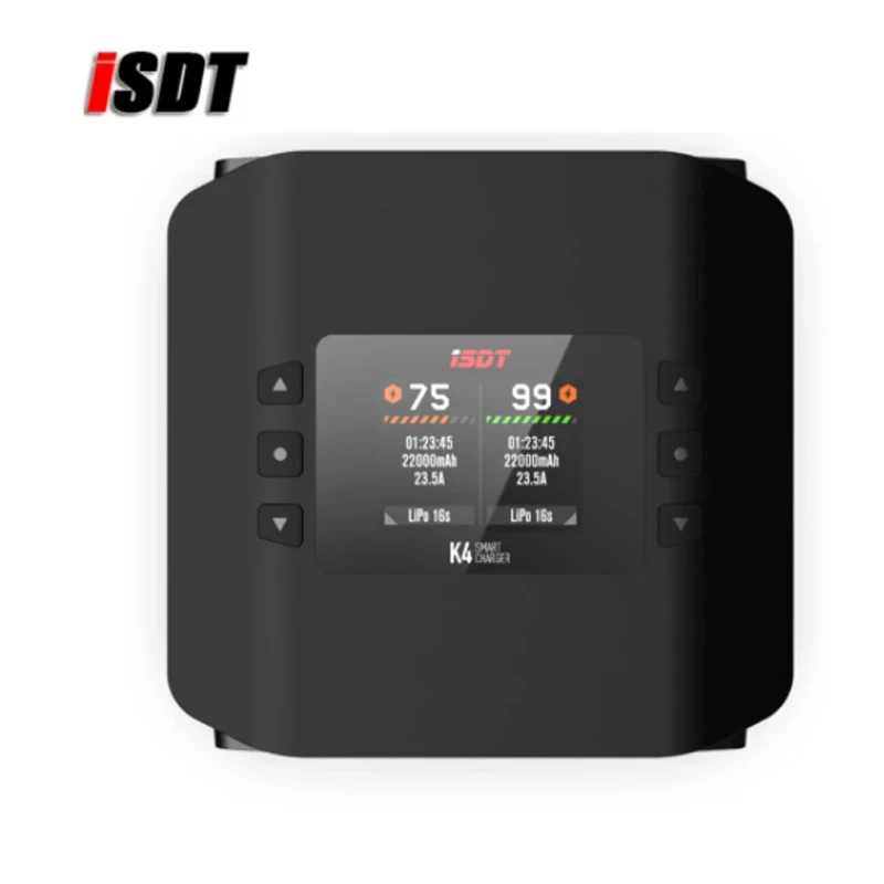 ISDT K4 AC 400W DC 600W Dual Mode Smart Balance Charger for 1-8S LiPo Battery - US/EU Plug
ISDT K4 AC 400W DC 600W Dual Mode Smart Balance Charger for 1-8S LiPo Battery - US/EU Plug