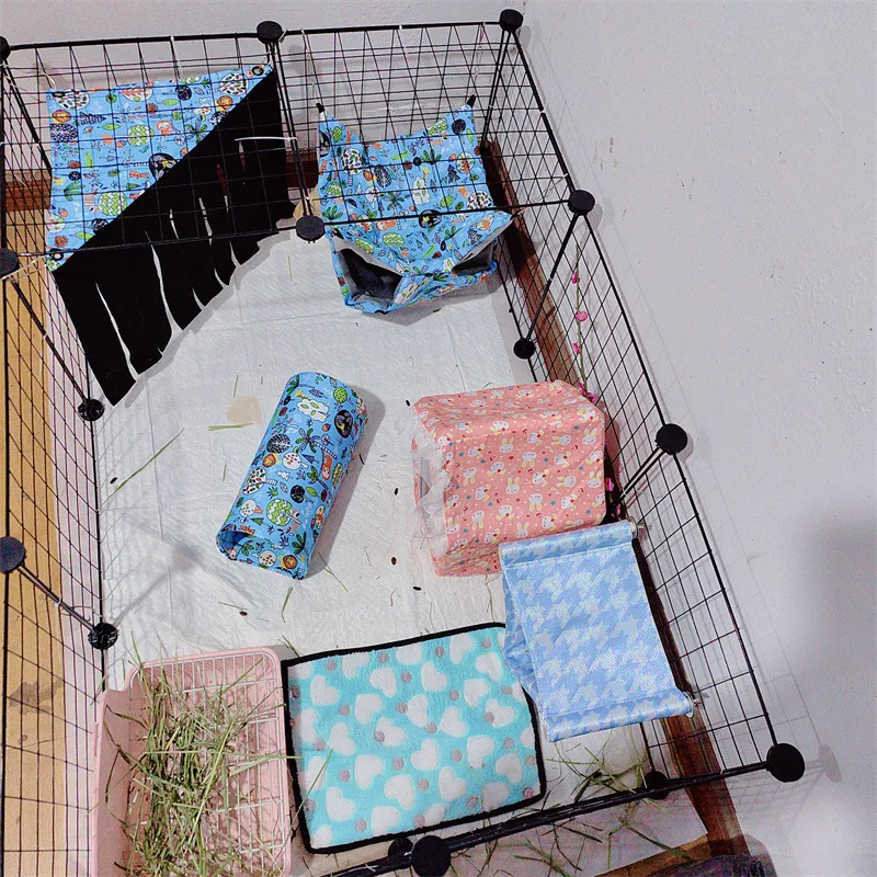 Guinea Pig Hammock Pet Hideout Cage Accessories Hamster Tent Nest Bed Corner Tassel Shelter for Chinchilla Hedgehog Squirrel Guinea Pig Hammock Pet Hideout Cage Accessories Hamster Tent Nest Bed Corner Tassel Shelter for Chinchilla Hedgehog Squirrel