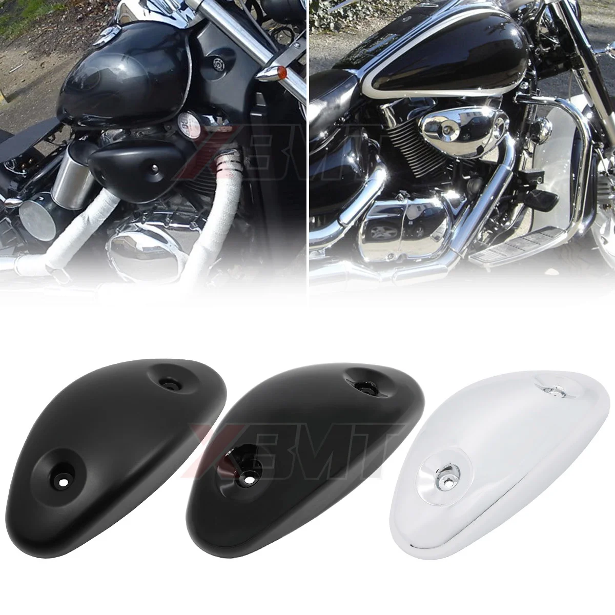 

Motorcycle Air Cleaner Intake Case Cover Air Filter Cap For Suzuki Boulevard / Intruder VL800 C50 2001-2008