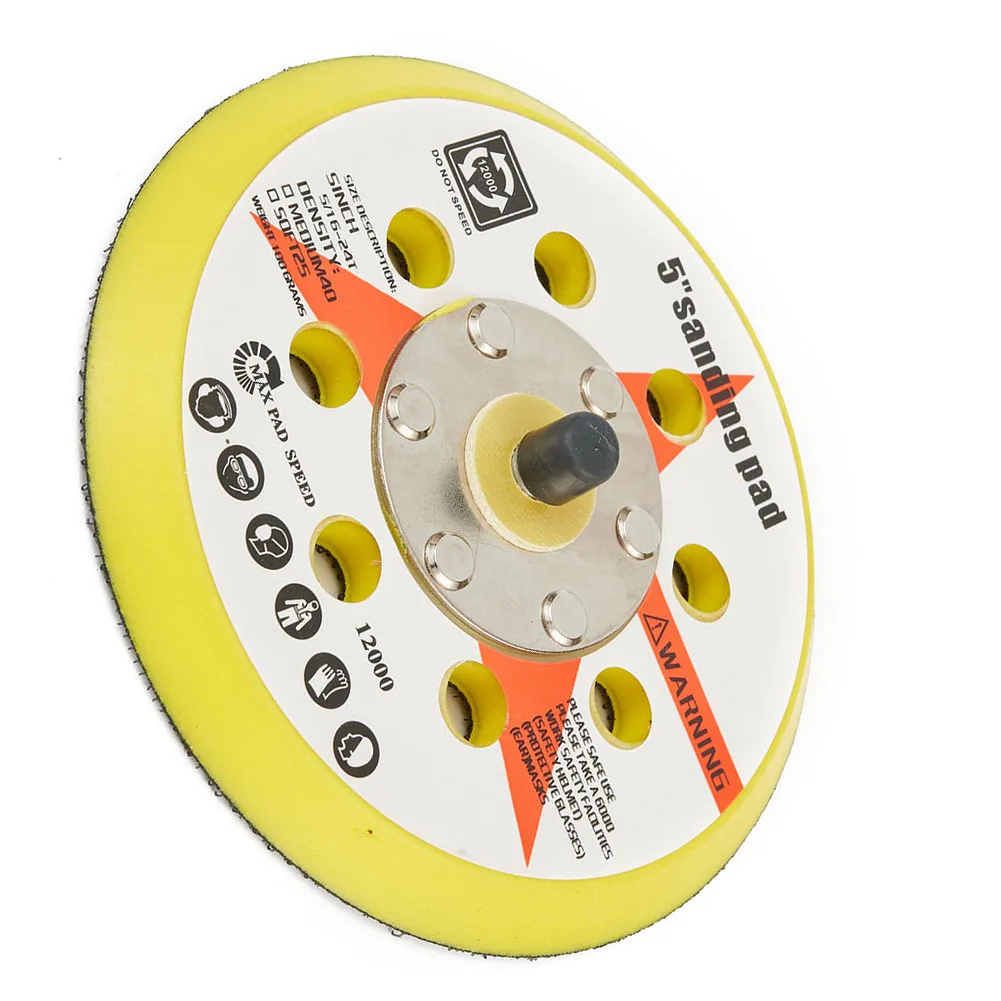 1* Backing Pad 125mm 5in 5inch/125mm Diameter 8holes Hook & Loop Polisher Sanding Disc Hot New Portable Pratical
1* Backing Pad 125mm 5in 5inch/125mm Diameter 8holes Hook & Loop Polisher Sanding Disc Hot New Portable Pratical
