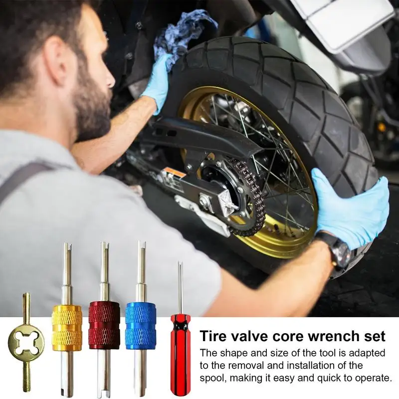 

Инструмент для демонтажа шин, 5 шт., Набор отверток для колес, универсальный ключ для ремонта колес, автомобильные аксессуары
