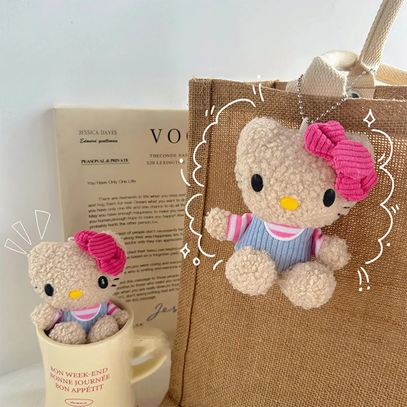 Sanrio Plushie Stuff Kawaii Hello Kitty Keychain Pendant Cute Doll Toys Cartoon Soft Pp Cotton Keychain for Children Girls Gifts
Sanrio Plushie Stuff Kawaii Hello Kitty Keychain Pendant Cute Doll Toys Cartoon Soft Pp Cotton Keychain for Children Girls Gifts