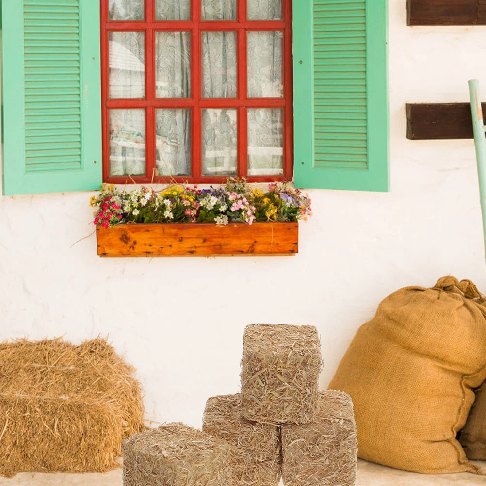 4/8/12pcs Mini Hay Bales Rustic Miniature Farm Haystack Stackable Fake Hay Blocks Dollhouse Decoration
4/8/12pcs Mini Hay Bales Rustic Miniature Farm Haystack Stackable Fake Hay Blocks Dollhouse Decoration
