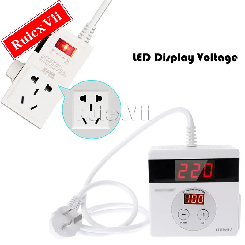 Электронный регулятор напряжения, 220 В переменного тока, 4000 Вт
Электронный регулятор напряжения, 220 В переменного тока, 4000 Вт