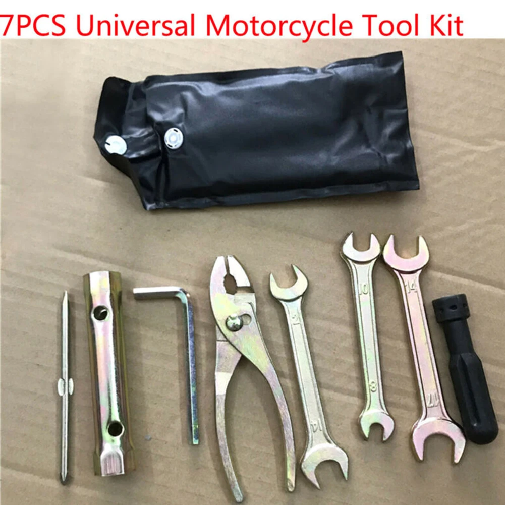 7pcs/set Universal Motorcycle Durable Tool Kit Motorbike Repair Tool Accessories For Honda Suzuki Yamaha KTM
7pcs/set Universal Motorcycle Durable Tool Kit Motorbike Repair Tool Accessories For Honda Suzuki Yamaha KTM