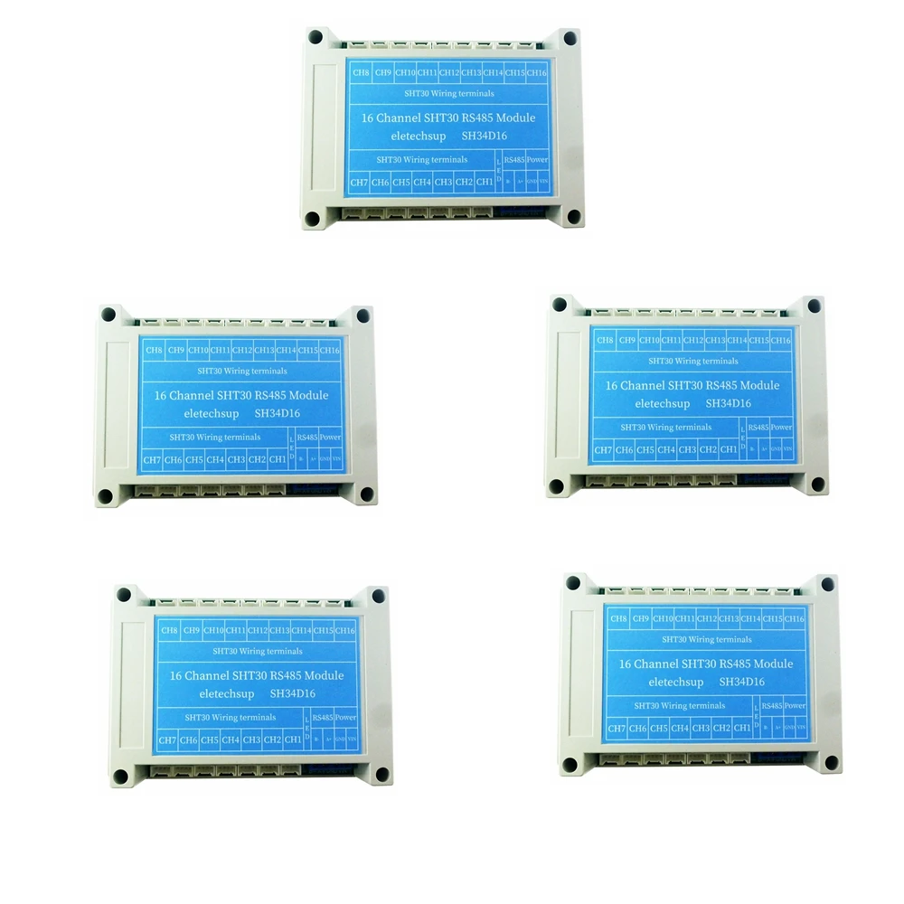 5 шт. DC 12 В 24 в 16 каналов температура & сборщик влаги RS485 Modbus Rtu плата SHT30 сенсорный контроллер безбумажный рекордер
5 шт. DC 12 В 24 в 16 каналов температура & сборщик влаги RS485 Modbus Rtu плата SHT30 сенсорный контроллер безбумажный рекордер
