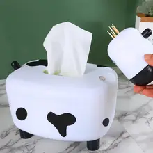 Small Cow Tissue Box Creative Sticker Pumping Box Restaurant Toothpick Box Multifunctional Cartoon Tissue Storage Box
Small Cow Tissue Box Creative Sticker Pumping Box Restaurant Toothpick Box Multifunctional Cartoon Tissue Storage Box