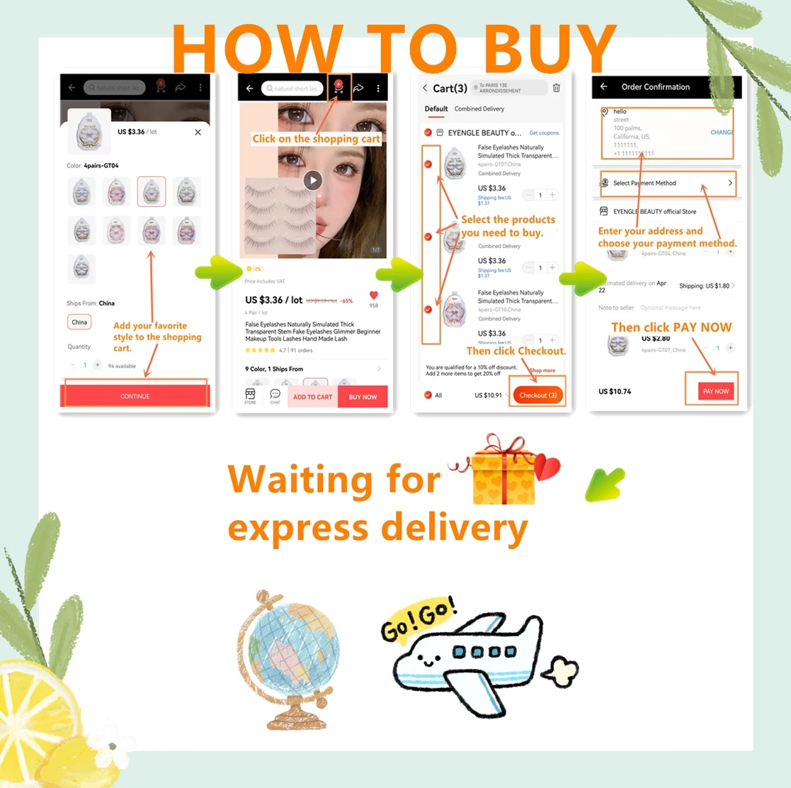 EYENGLE 4pairs Natural False Eyelashes Thin Band Hand Made Short Lighter Eyelash Cosplay Korean Fashion Wispy Extension Makeup Tools 48 EYENGLE 4pairs Natural False Eyelashes Thin Band Hand Made Short Lighter Eyelash Cosplay Korean Fashion Wispy Extension Makeup Tools -Zentai shop online Sdf96758555ad432e9fa393ba427091aat.jpg