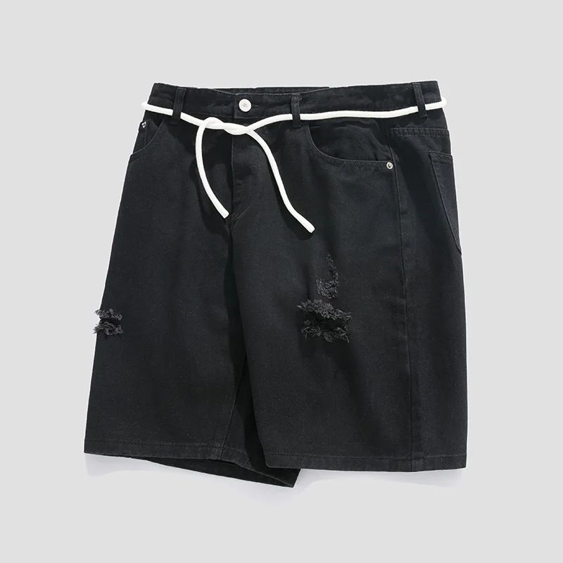 Men Harajuku Denim Shorts Men Summer Casual Baggy Shorts Ripped Hip Hop High Quality Jeans Brand Wide Leg Pants High Street
Men Harajuku Denim Shorts Men Summer Casual Baggy Shorts Ripped Hip Hop High Quality Jeans Brand Wide Leg Pants High Street