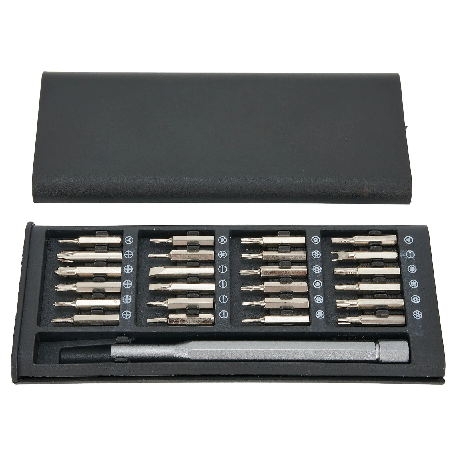 Nutdrivers Screwdriver Alloy Steel Aluminum Handle Dark Gray Holder Mobile Phone PC Multifunctional High Quality
Nutdrivers Screwdriver Alloy Steel Aluminum Handle Dark Gray Holder Mobile Phone PC Multifunctional High Quality