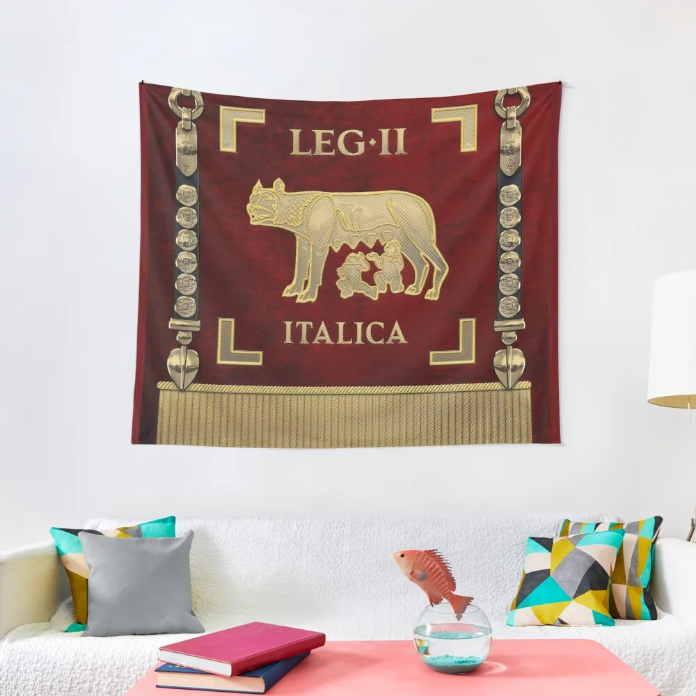 

Standard of the Italian Second Legion - Vexillum of Legio II Italica Tapestry Things To The Room Tapestry