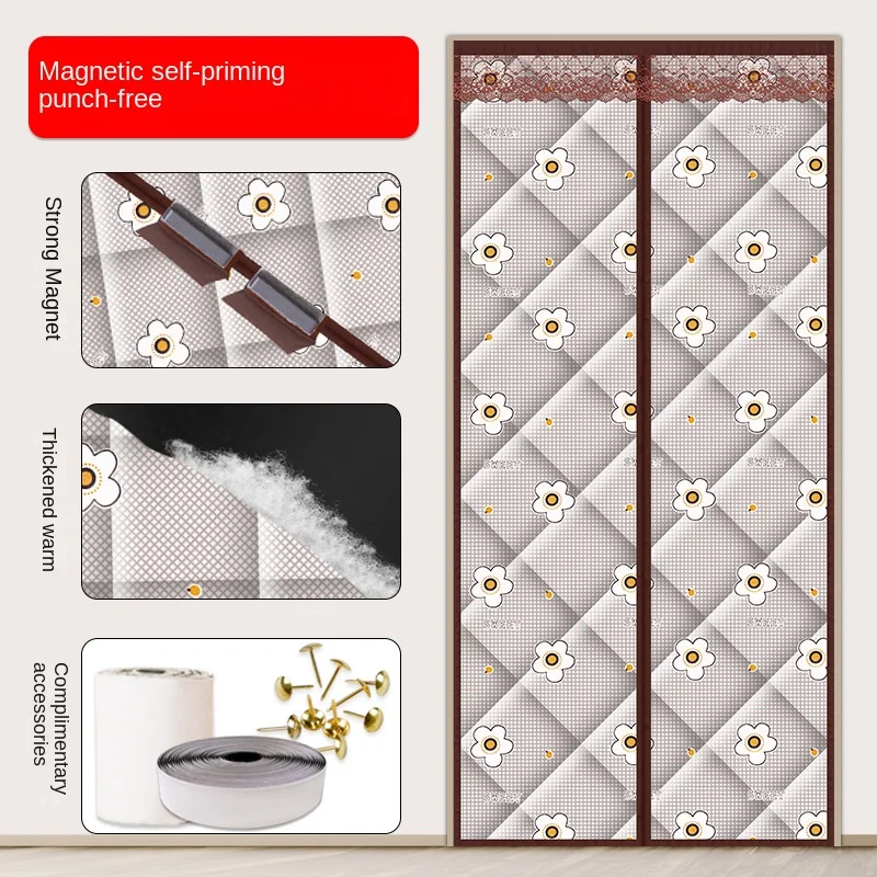 Cotton Door Curtain Thickened Household Wind and Cold Resistant Hook and Loop Partition Refrigerated Commercial Door Curtain
Cotton Door Curtain Thickened Household Wind and Cold Resistant Hook and Loop Partition Refrigerated Commercial Door Curtain