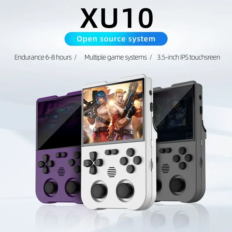 Ampown Xu10 Handheld Game Console 3.5" Ips Screen 3000mah Battery Linux System Miyoo Rg35xx Portable Video Game Console Kid Gift
Ampown Xu10 Handheld Game Console 3.5" Ips Screen 3000mah Battery Linux System Miyoo Rg35xx Portable Video Game Console Kid Gift