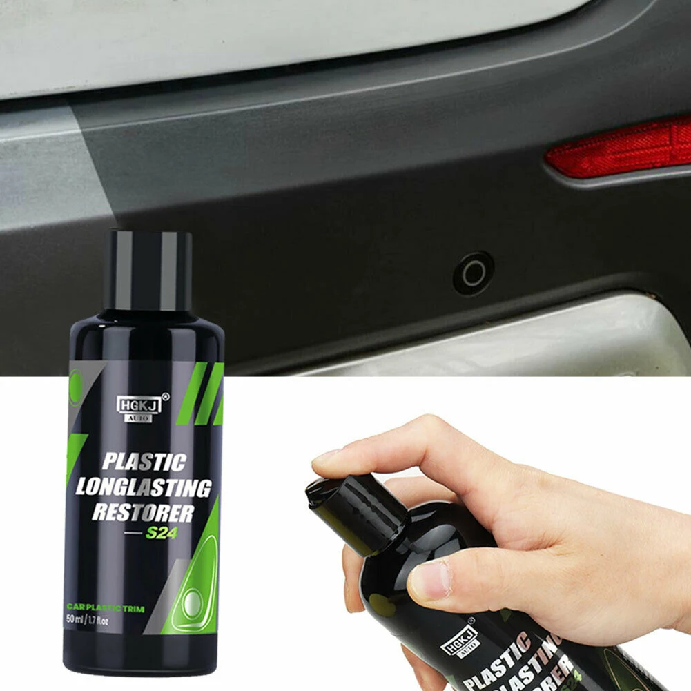 Longlasting Restore Like New Black Car Plastic Restorer Long-lasting Cleaner 1 Piece Cleaning Coating Renovator 50ml
Longlasting Restore Like New Black Car Plastic Restorer Long-lasting Cleaner 1 Piece Cleaning Coating Renovator 50ml