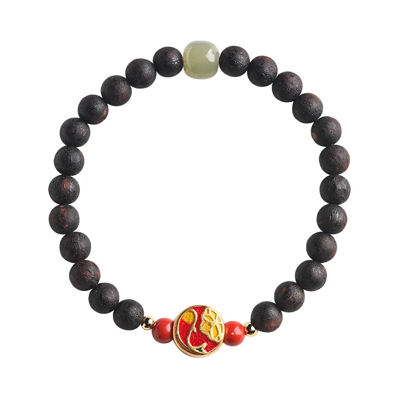 Authentic authentic fragrant hand string transfer beads Buddha beads single loop bracelet Cloisonné national style jewelry
Authentic authentic fragrant hand string transfer beads Buddha beads single loop bracelet Cloisonné national style jewelry