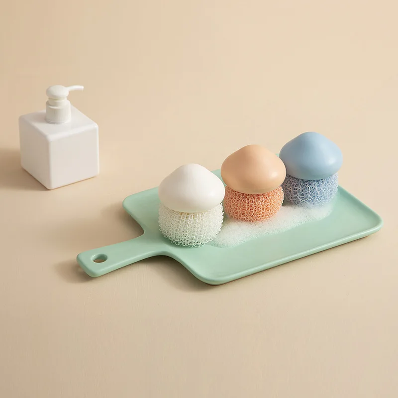 NEW Household Fiber Kitchen Dishwashing Brush Mushroom Modeling Daily Use Short Handle Cleaning Brush Degreasing Pot Brush
NEW Household Fiber Kitchen Dishwashing Brush Mushroom Modeling Daily Use Short Handle Cleaning Brush Degreasing Pot Brush