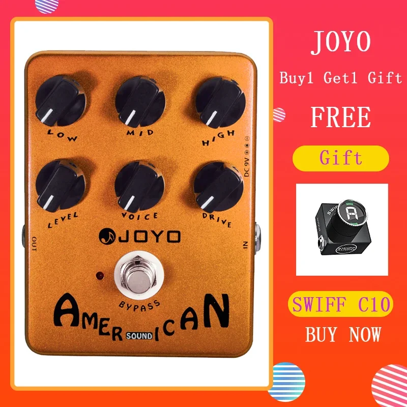 JOYO JF-14 American Sound Overdrive Guitar Effect Pedal from Clean to Driven Sound Amplifier Simulation Guitar Parts & Accessory
JOYO JF-14 American Sound Overdrive Guitar Effect Pedal from Clean to Driven Sound Amplifier Simulation Guitar Parts & Accessory