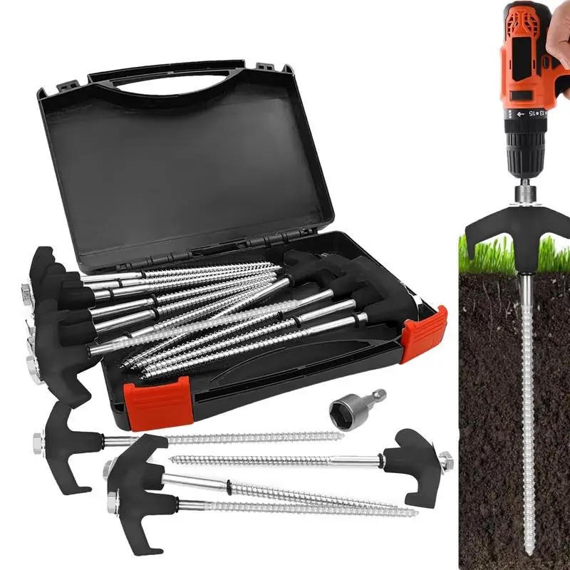 15pcs Outdoor Camping Tent Pegs Ground Nails Carbon Steel Hexagon Luminous Ground Screws Threaded Tent Screws Tent Pegs
15pcs Outdoor Camping Tent Pegs Ground Nails Carbon Steel Hexagon Luminous Ground Screws Threaded Tent Screws Tent Pegs