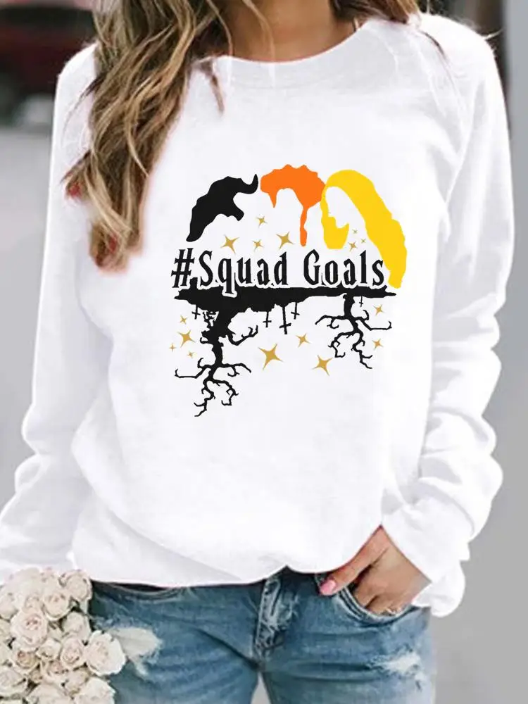 Cartoon Watercolor 90s Cute Holiday Print Casual Pullovers Happy Halloween Women Fashion Lady Female Graphic Sweatshirt 
Cartoon Watercolor 90s Cute Holiday Print Casual Pullovers Happy Halloween Women Fashion Lady Female Graphic Sweatshirt