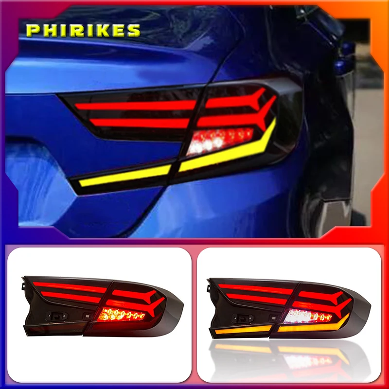 Car Styling LED Tail Lamp for Honda Accord Tail Lights 2018-2019 for Accord Rear Light DRL+Turn Signal+Brake+Reverse LED light
Car Styling LED Tail Lamp for Honda Accord Tail Lights 2018-2019 for Accord Rear Light DRL+Turn Signal+Brake+Reverse LED light