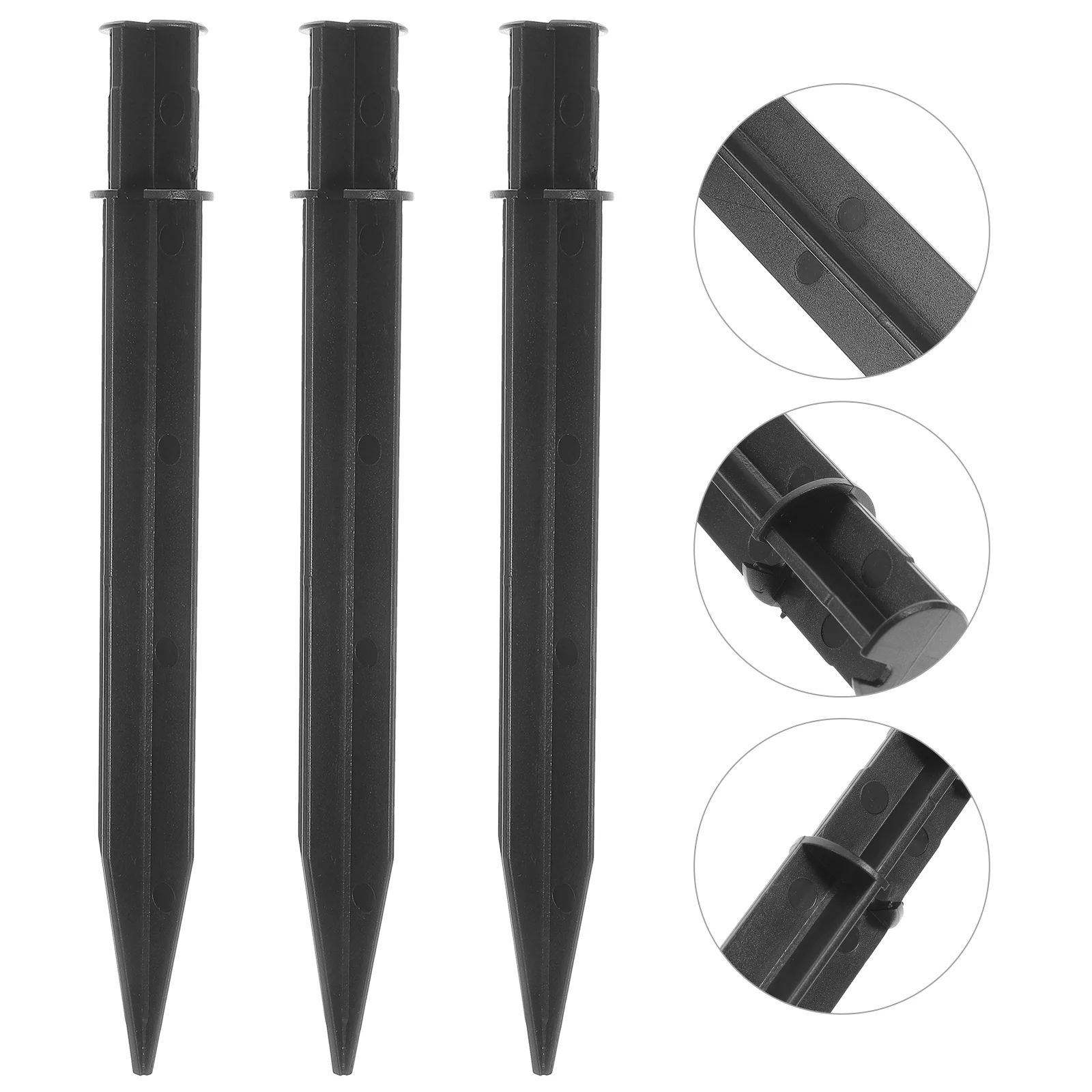 Garden Ground Spike Aluminum Solar Lamp Plug Stakes Fixing Pins Outdoor Landscape Lawn Yard Staples
Garden Ground Spike Aluminum Solar Lamp Plug Stakes Fixing Pins Outdoor Landscape Lawn Yard Staples