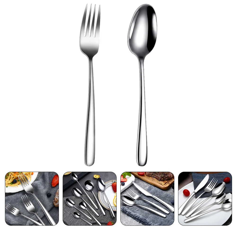 1 Set of Stainless Steel Dinnerware Western Cutlery Home Tableware Flatware
1 Set of Stainless Steel Dinnerware Western Cutlery Home Tableware Flatware