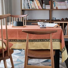 Polyester Tablecloths, Waterproof Table Covers Mediterranean Thai Orange Dining Table Coffee Table Deco
Polyester Tablecloths, Waterproof Table Covers Mediterranean Thai Orange Dining Table Coffee Table Deco
