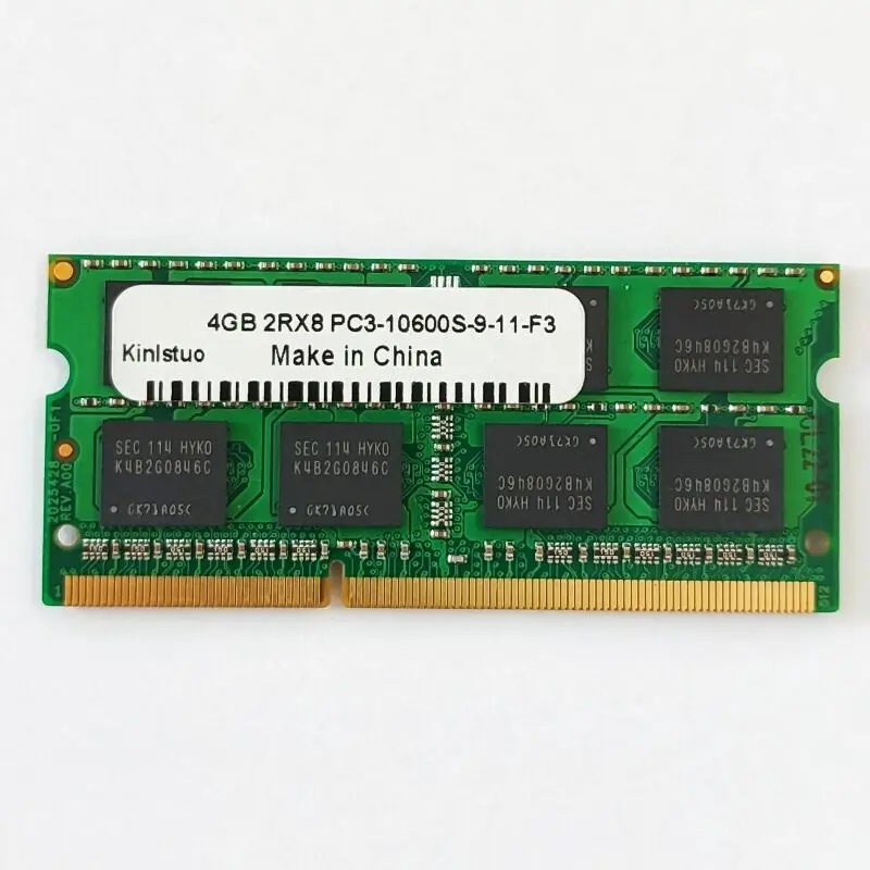 

DDR3 4GB laptop Ram 4gb 2RX8 PC3-10600S-9-11-F3 Notebook Memory 10600 1333MHZ 204pin 1.5v Sodimm Memoria