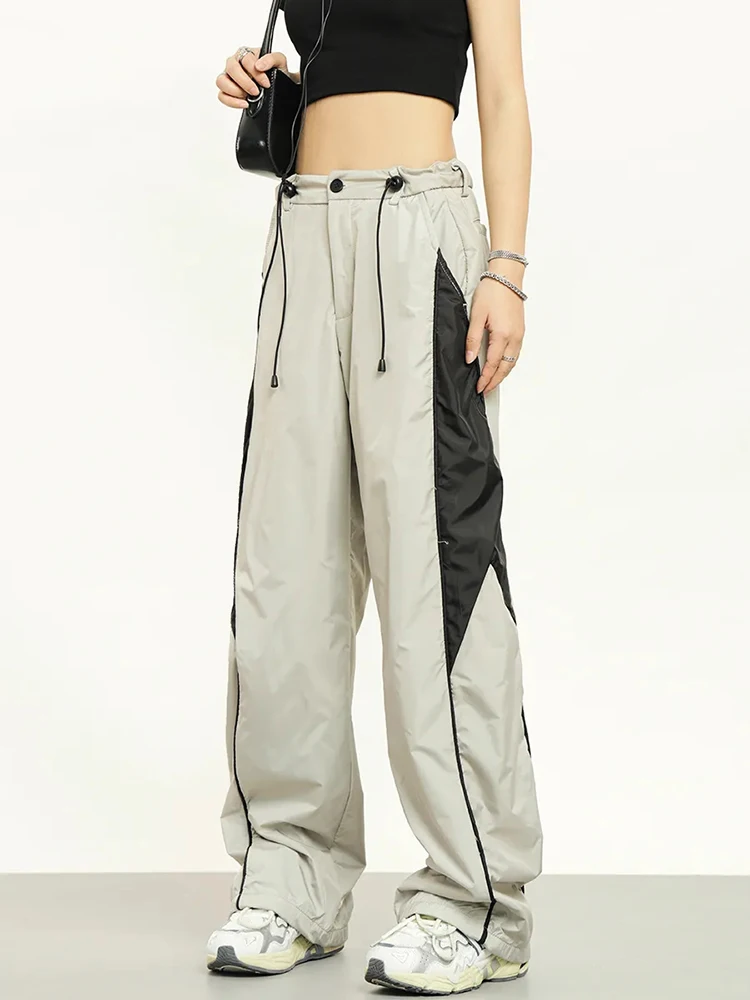 Jmprs Streetwear Fashion Sweatpants Women Patchwork Loose Hip Hop Trousers American Style All Match Female Y2K Wide Leg Pants
Jmprs Streetwear Fashion Sweatpants Women Patchwork Loose Hip Hop Trousers American Style All Match Female Y2K Wide Leg Pants