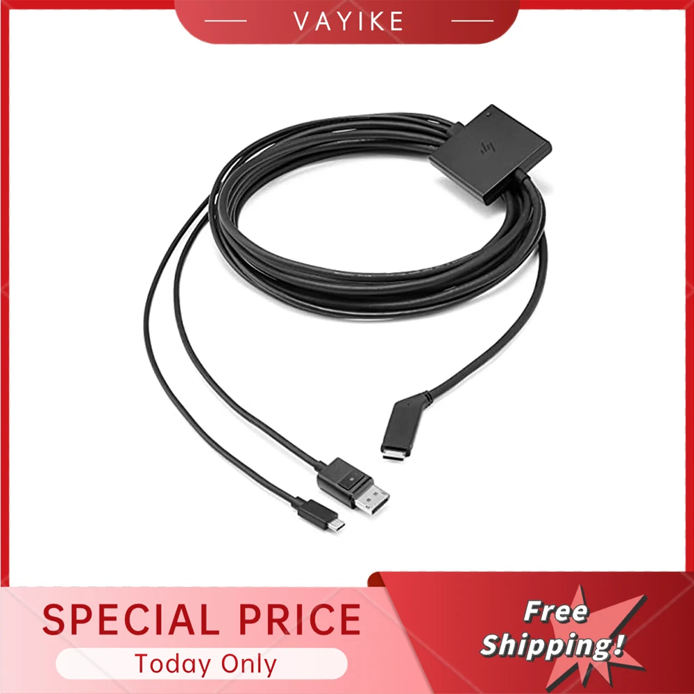 Original For HP Reverb G2 6M Cable VR Headset Link Connecting Cable Cord Virtual Reality PC Games
Original For HP Reverb G2 6M Cable VR Headset Link Connecting Cable Cord Virtual Reality PC Games