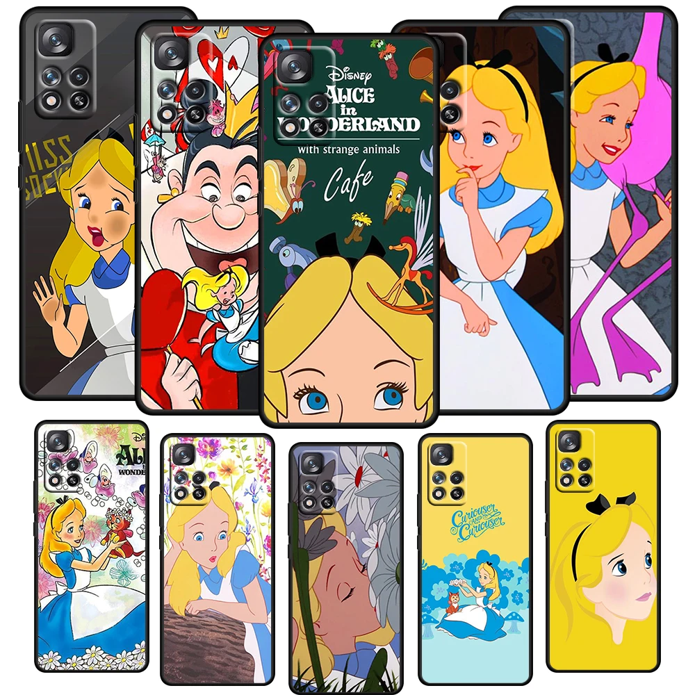 Disney Alice in Wonderland Phone Case For Xiaomi Redmi Note 11 10 10S 9T 9S 9 9Pro Max 8T 8Pro 7 6 5 Pro 4X Soft TPU Black Cover
Disney Alice in Wonderland Phone Case For Xiaomi Redmi Note 11 10 10S 9T 9S 9 9Pro Max 8T 8Pro 7 6 5 Pro 4X Soft TPU Black Cover